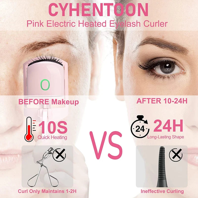 L’Allure Instantanée – Recourbe-Cils Chauffant USB