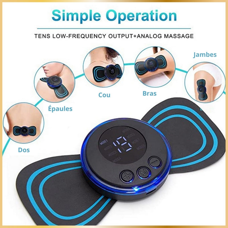 Sérénité Portable – Mini Masseur Électrique