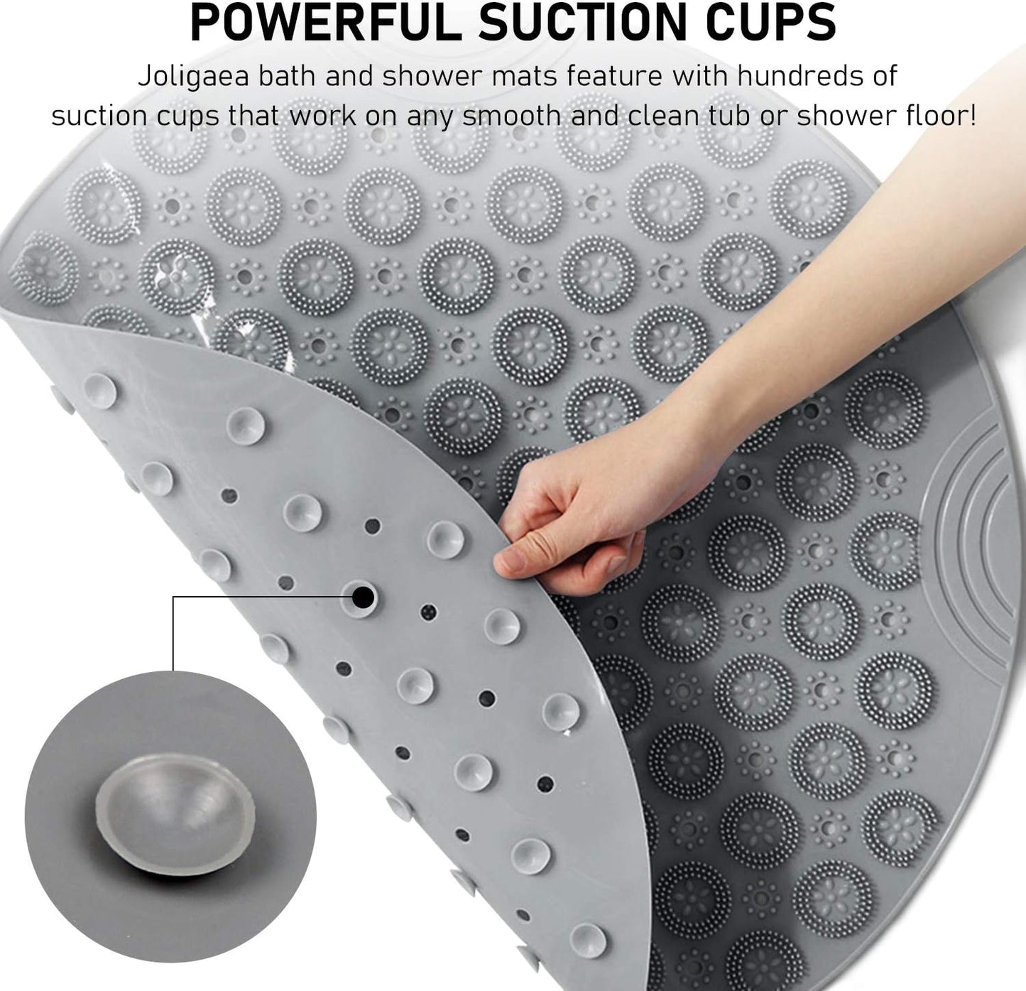 Sérénité Sous la Douche – Tapis Antidérapant & Massant