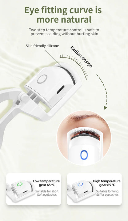L’Allure Instantanée – Recourbe-Cils Chauffant USB