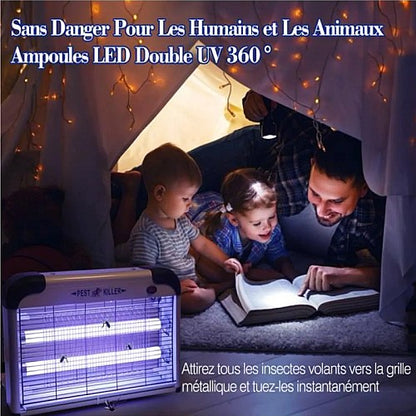 Nuit Paisible – Moustiquaire Électrique Puissante 16W
