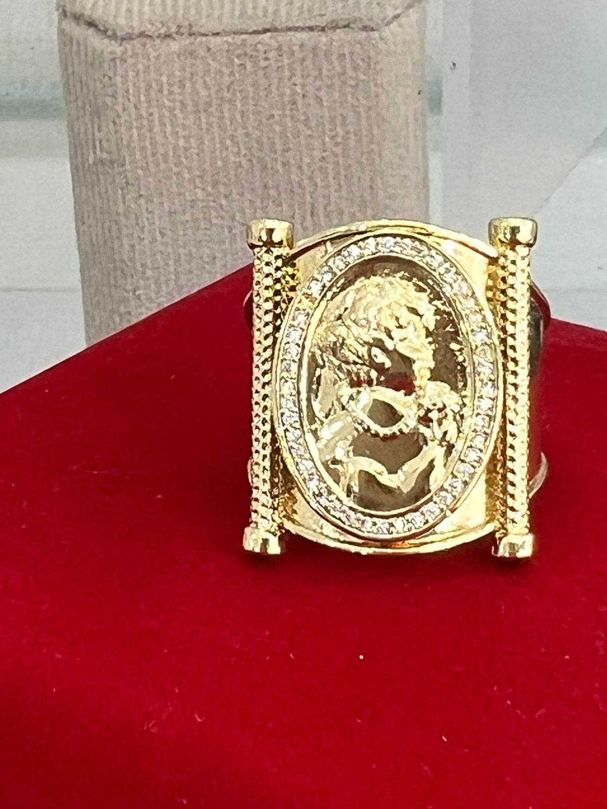 Luxe Audace – Bague Dollar en Acier Inoxydable