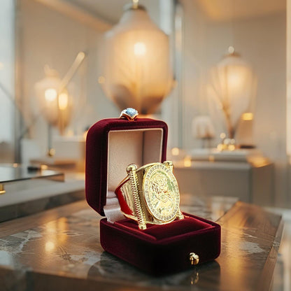 Luxe Audace – Bague Dollar en Acier Inoxydable
